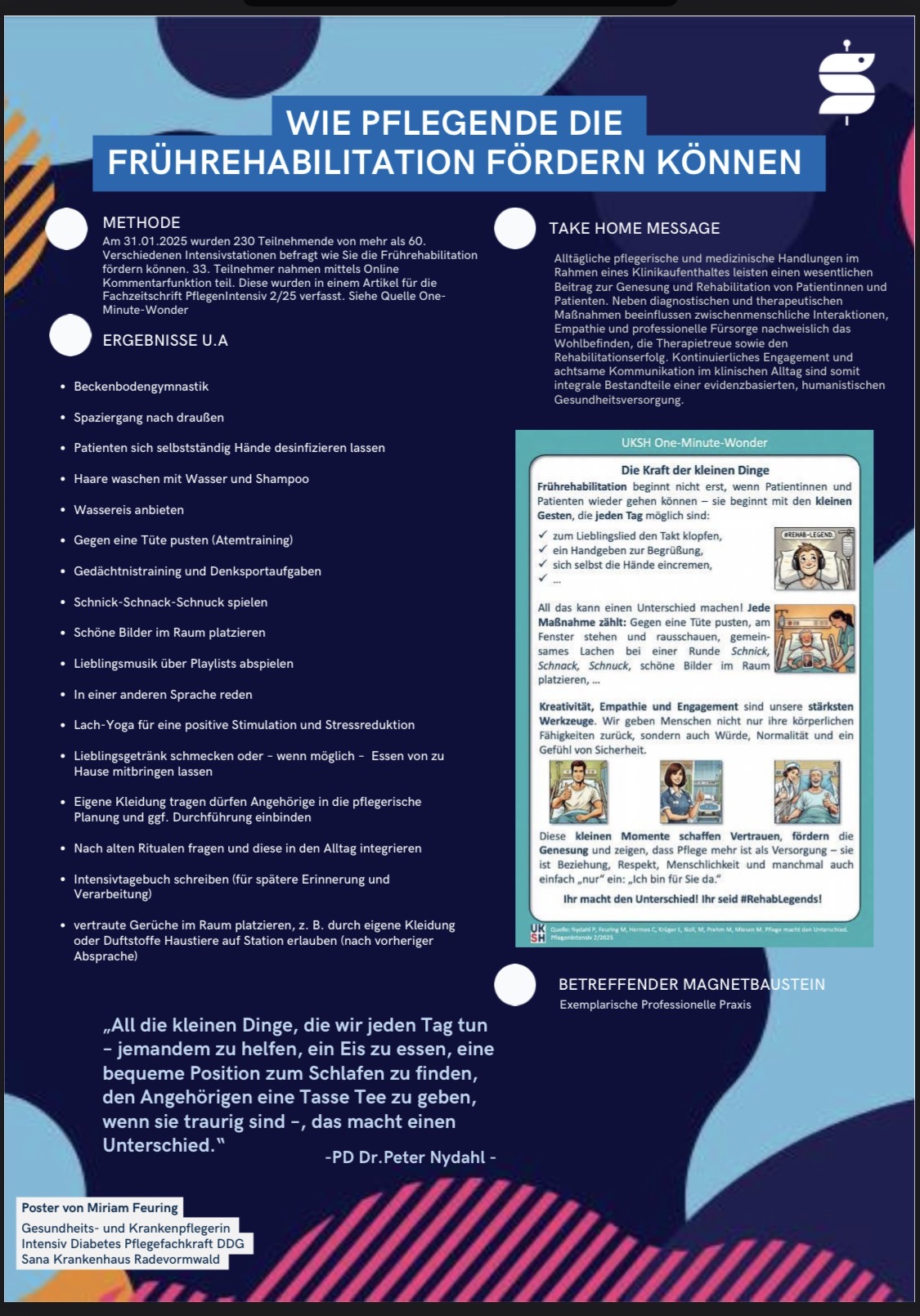 Wie Pflegende die Frührehabilitation fördern können